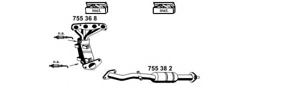 ERNST 170052 Exhaust System